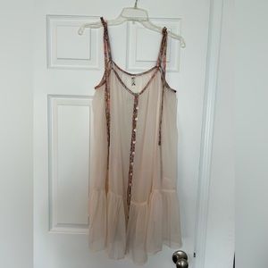 Free People intimately- nightie, cover up, or slip dress cover up